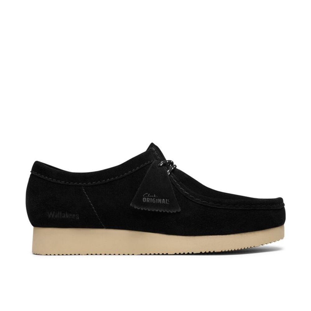 Clarks Mens Wallabee Lite Black Shoes (NWT)